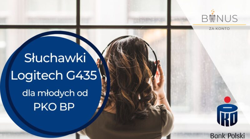 Słuchawki Logitech G435 dla młodych od PKO BP