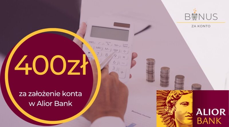 Promocja Alior Banku „Bankuj mobilnie”. Do wzięcia czekają premie pieniężne o łącznej wartości 400 zł. Poza premią do zgarnięcia macie 150 zł w bonach, 2% moneyback za płatności mobilne oraz solidne 8% na koncie oszczędnościowym.